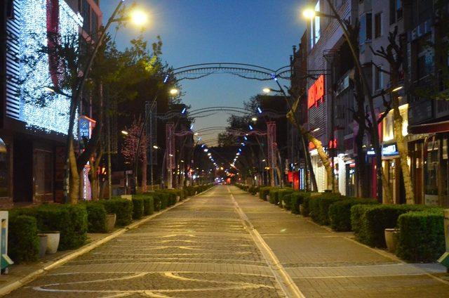 Lüleburgaz’ın en işlek caddesi 