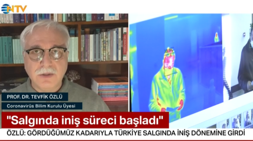 Prof. Dr. Tevfik &Ouml;zl&uuml;: Salgında zirve noktasına ulaştık, iniş s&uuml;reci başladı