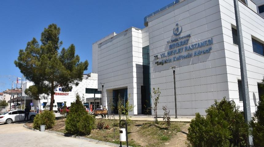 Boyabat’ta taburcu olan hastalar alkışlarla evlerine gönderildi