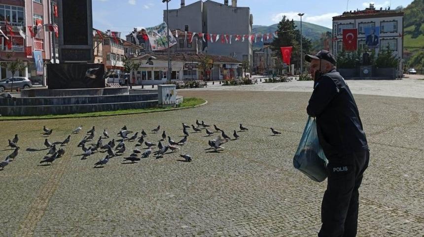 Polisin hayvan sevgisi