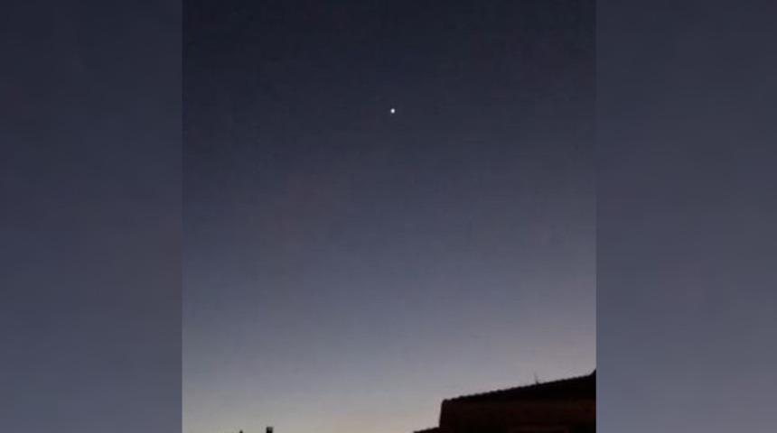 Tekirdağ'da ikinci kez g&ouml;r&uuml;ld&uuml;! Gece yarısı ortaya &ccedil;ıktı