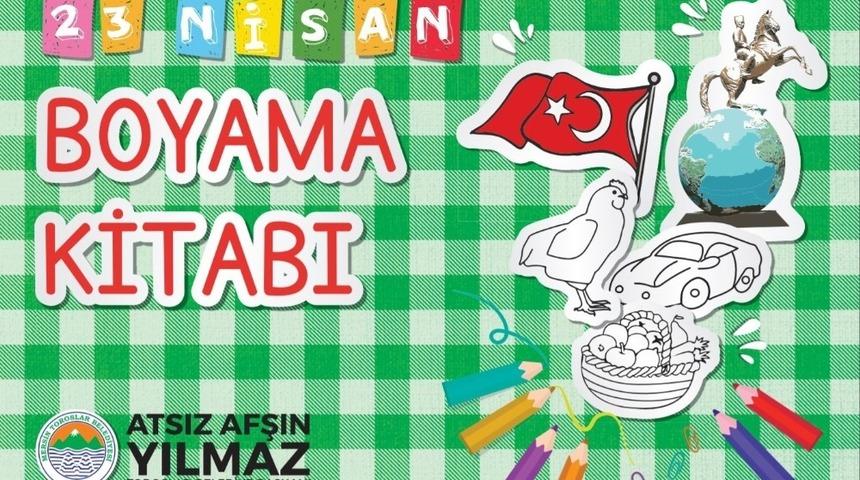 Başkan Yılmaz&rsquo;dan &ccedil;ocuklara eğitici ve eğlenceli boyama kitabı