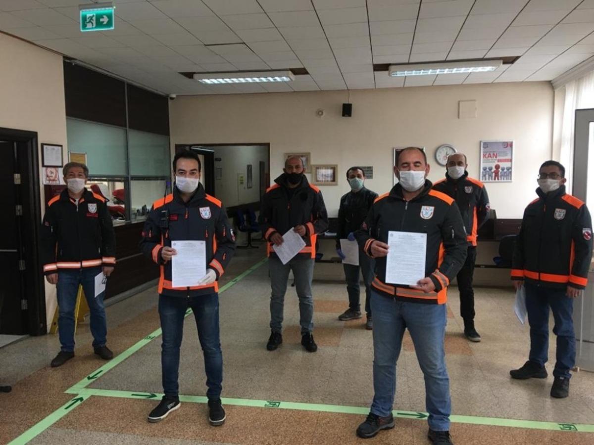 Turkuaz Arama Kurtarma ekibinden anlamlı bağış