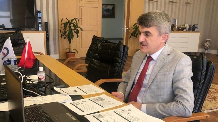 Rektör Uysal; “Alt yapımız uzaktan eğitimin ve uzaktan sınavın her türlüsünü yapmaya uygun”