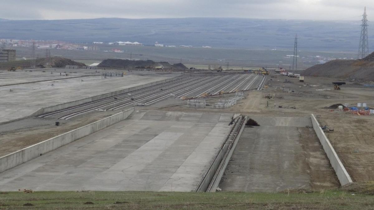 Kars Lojistik Merkez&rsquo;inde &ccedil;alışmalar başladı