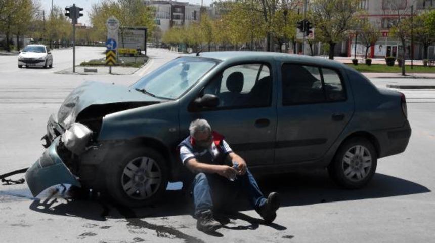 Kaza yaptı, "Nasıl oldu, tam olarak bilmiyorum" dedi