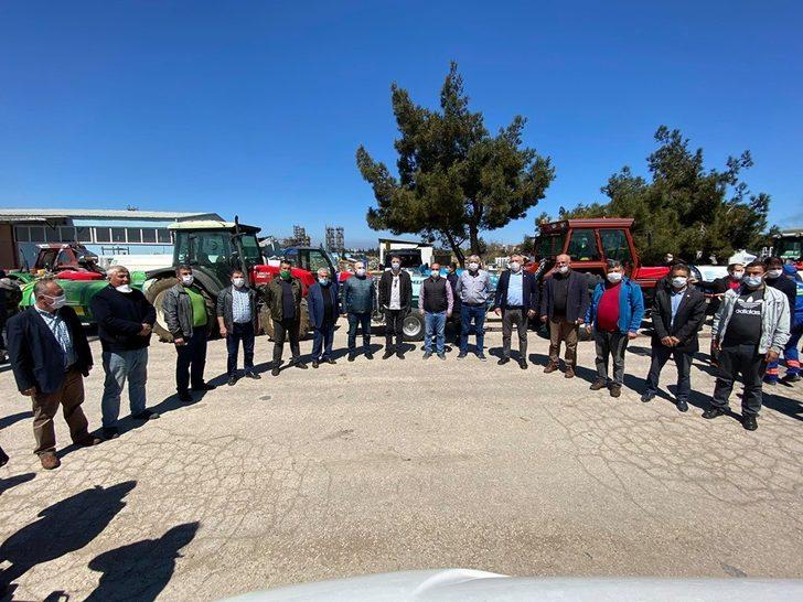 35 traktörle imece usulü dezenfekte G1