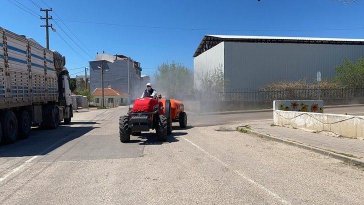 35 traktörle imece usulü dezenfekte G3