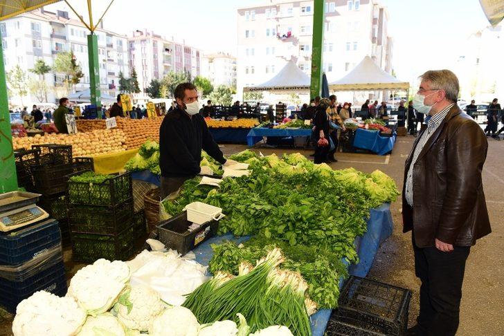 Başkan Aşgın semt pazarlarını inceledi G2