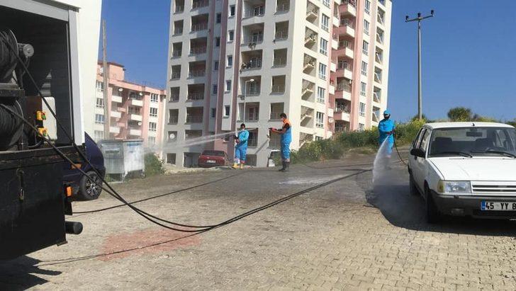 Kuşadası’nda temizlik ve dezenfekte çalışmaları sürüyor G2