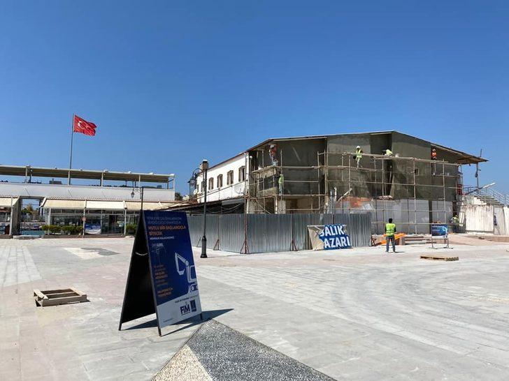 Kuşadası’nda ’Balıkçılar Meydanı" tamamlanıyor G2