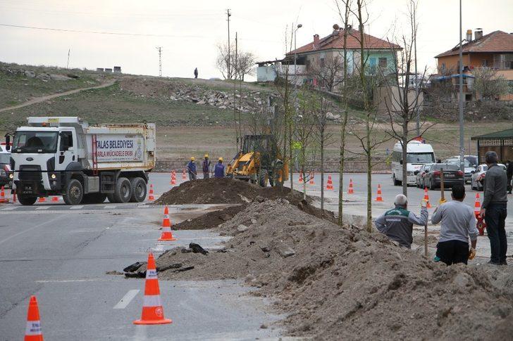 Talas’ta dört bir koldan yeşil alan çalışması G3