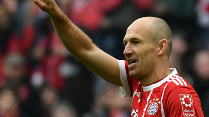 Arjen Robben'den futbola d&ouml;n&uuml;ş sinyali