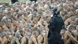  El Salvador'un Cumhurbaşkanlığı Basın Ofisi bizzat paylaştı! Dünyayı şoka sokan kareler