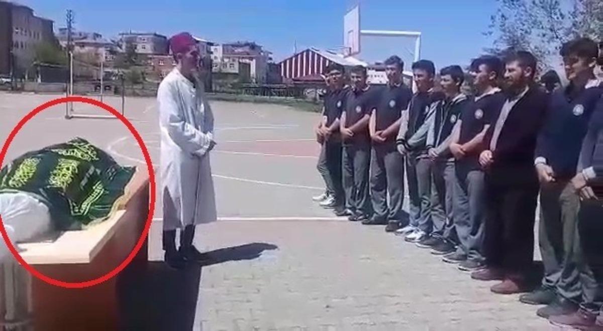 Patpat kazasında hayatını kaybetmişti, cenaze provası g&ouml;r&uuml;nt&uuml;leri ortaya &ccedil;ıktı