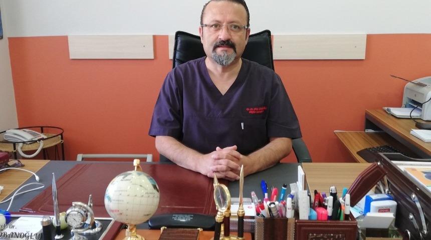 Korona vir&uuml;s&uuml; yenen Prof. Dr. &Ccedil;obanoğlu g&ouml;revine başladı