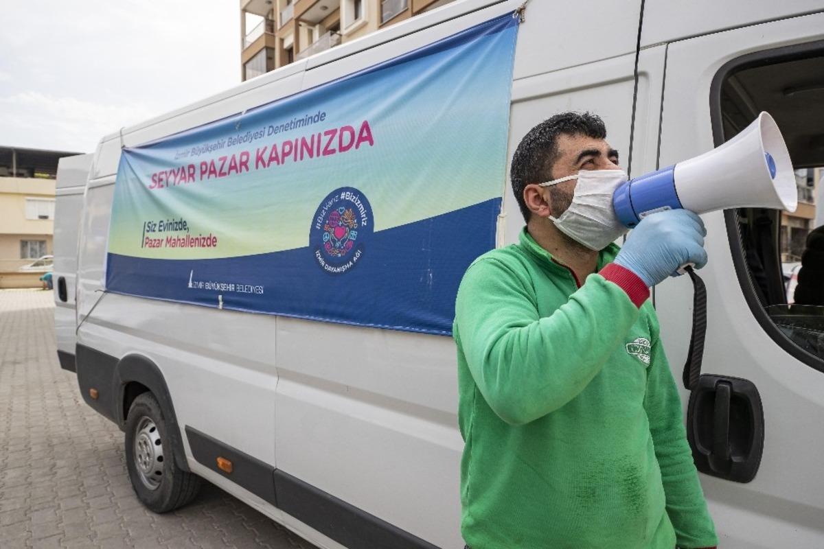 Seyyar Pazar İzmir&rsquo;e yayılıyor