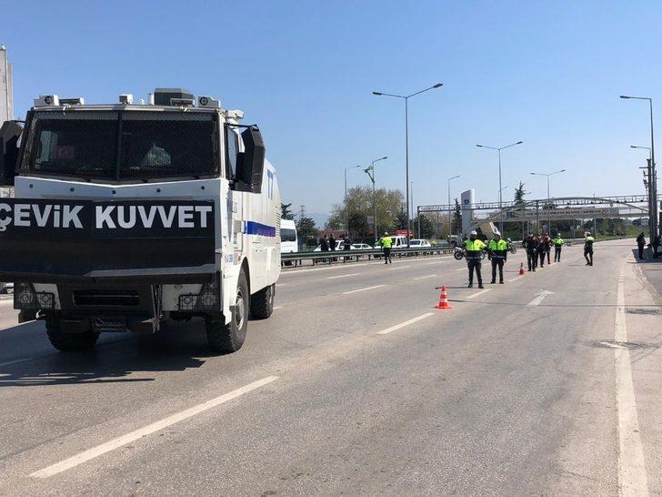 Bursa’da 4 günlük kısıtlama bilançosu G1