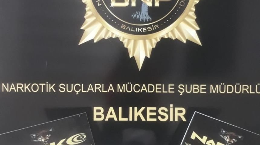 Balıkesir polisinden uyuşturucu operasyonu