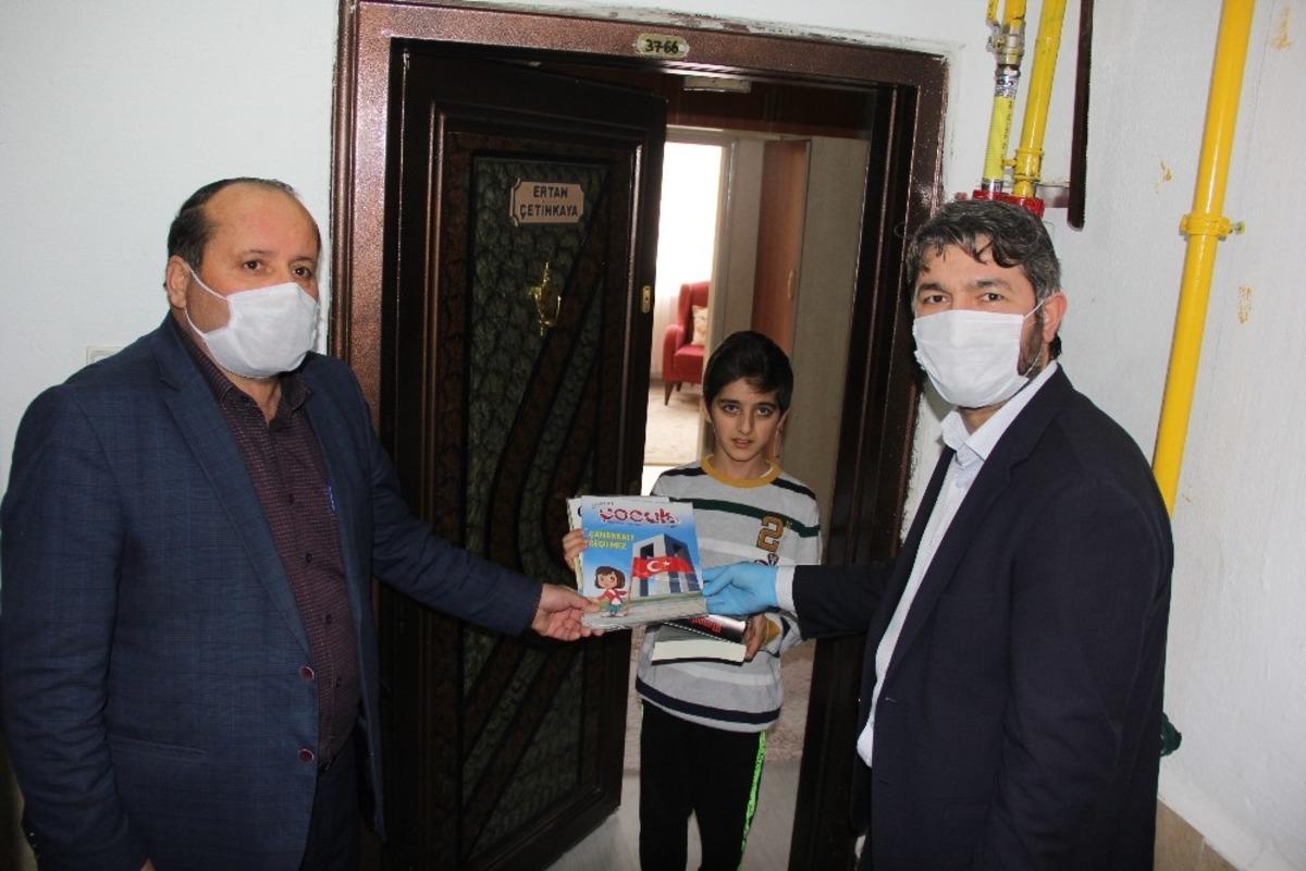 Ramazan ayını evlerinde ge&ccedil;irecek &ccedil;ocuklar unutulmadı