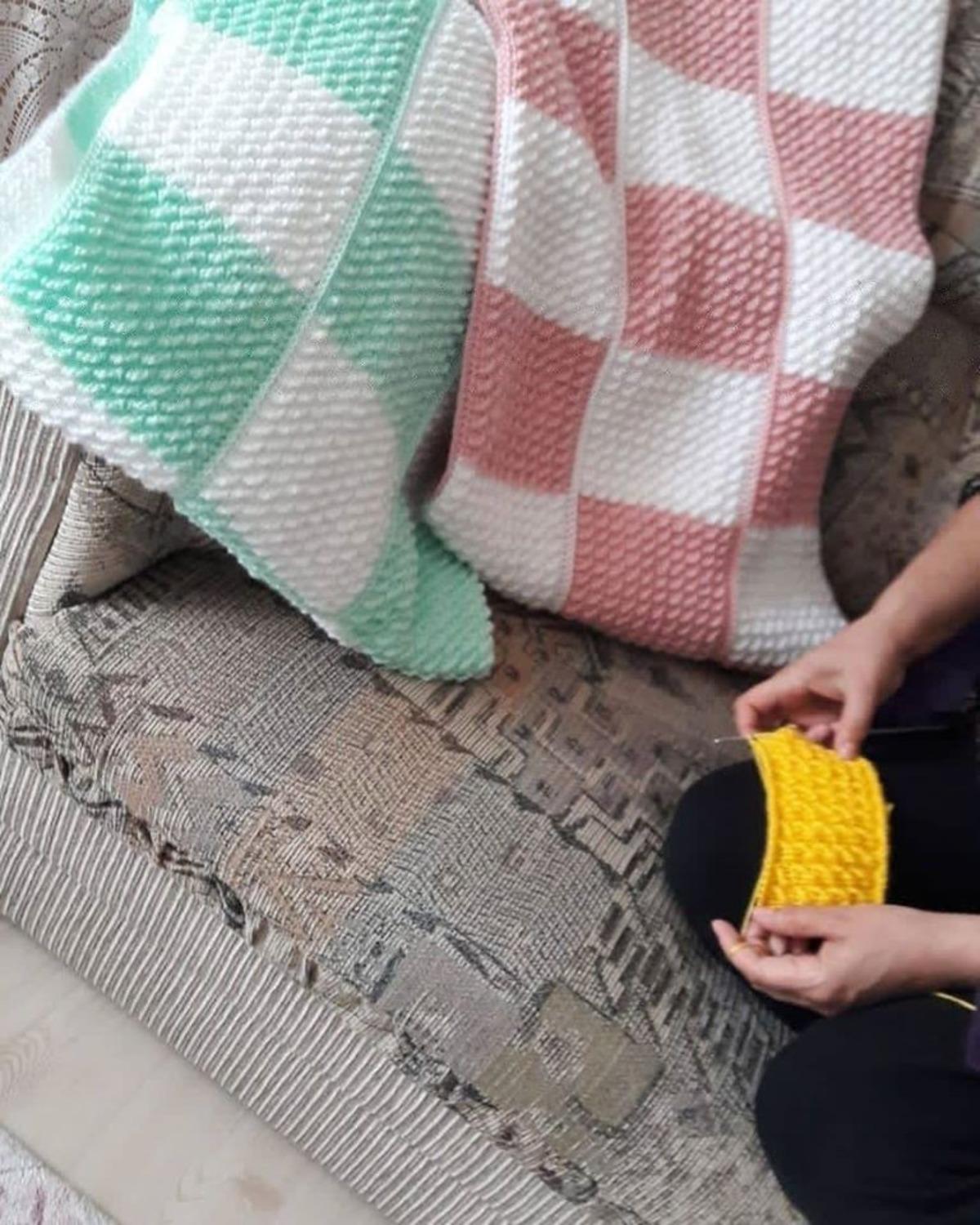 Bulanıklı kadınlar evlerinde &ccedil;alışıyor