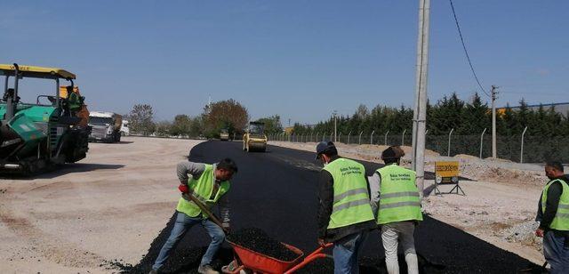 Gebze’de yol bakım onarım çalışmaları sürüyor