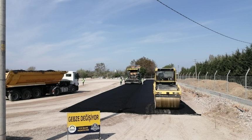 Gebze’de yol bakım onarım çalışmaları sürüyor