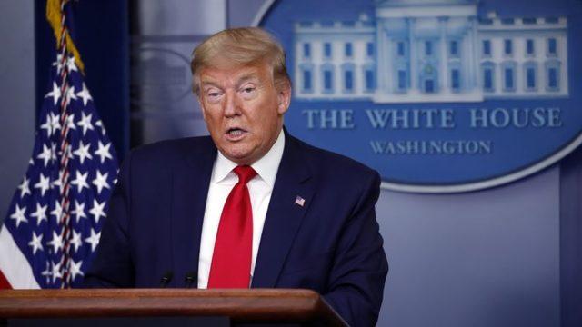 Trump Ev Yapımı Maske Tavsiye Etti ''Ben Takmayacağım'' Dedi