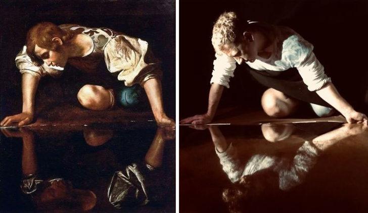 Dünyaca ünlü sanat eserlerini yeniden yorumlayan İspanyollar G1