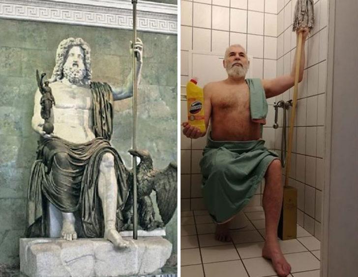 Dünyaca ünlü sanat eserlerini yeniden yorumlayan İspanyollar G2