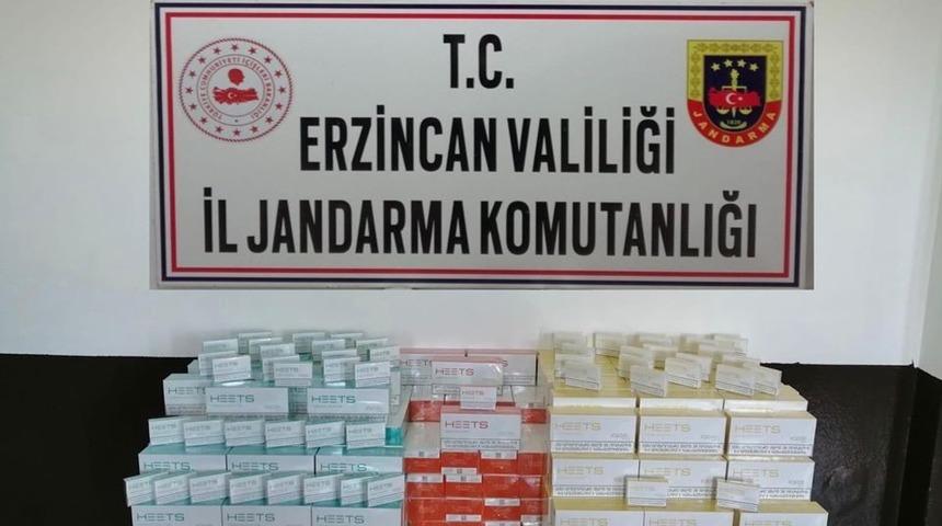 Erzincan&rsquo;da 2500 paket ka&ccedil;ak elektronik sigara kartuşu ele ge&ccedil;irildi