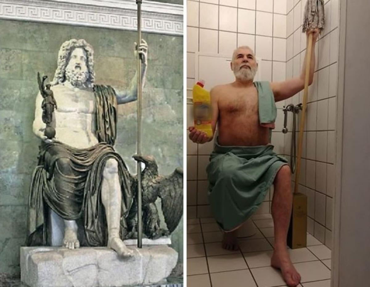 D&uuml;nyaca &uuml;nl&uuml; sanat eserlerini yeniden yorumlayan İspanyollar