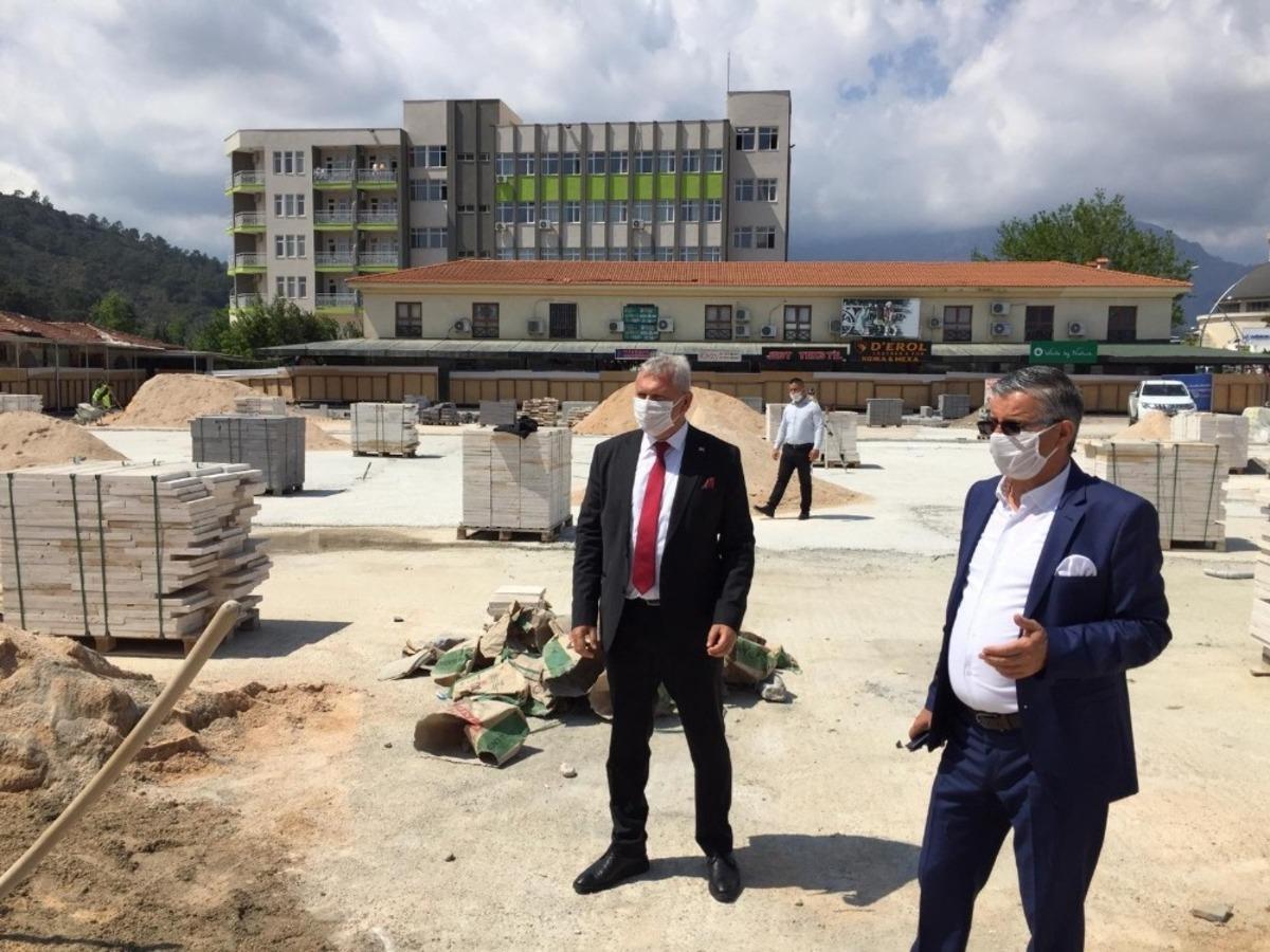 Başkan Topaloğlu il&ccedil;edeki &ccedil;alışmaları inceledi