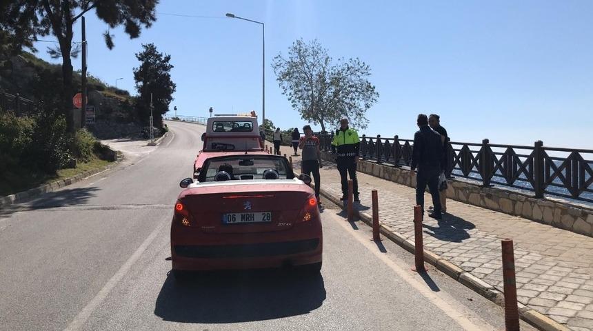 Alkoll&uuml; s&uuml;r&uuml;c&uuml; kovalamaca sonucu yakalandı