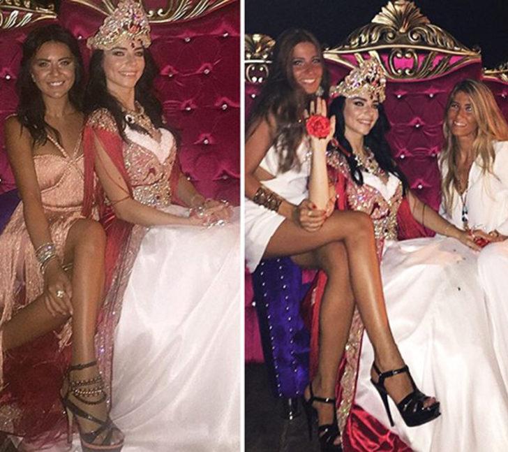 Merve Boluğur'un görkemli kına gecesi G1