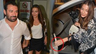 Burcu Kara evliliğe ilk adımı attı