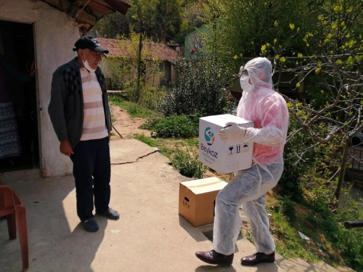 Beykoz&rsquo;da 10 bin aileye gıda ve hijyenik madde yardımı