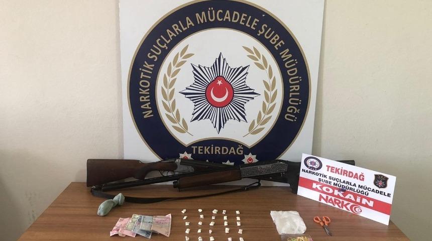 Çorlu polisinden uyuşturucu operasyonu