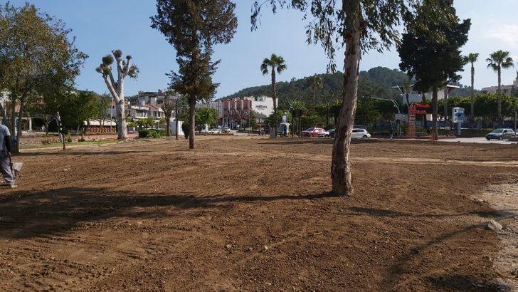 Kemer’de Atatürk Parkı projesi devam ediyor G3