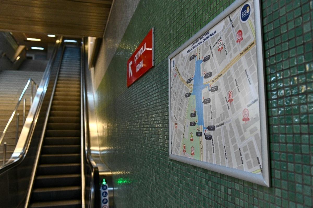 ANKARAY&rsquo;da haritalar hayatı kolaylaştırıyor