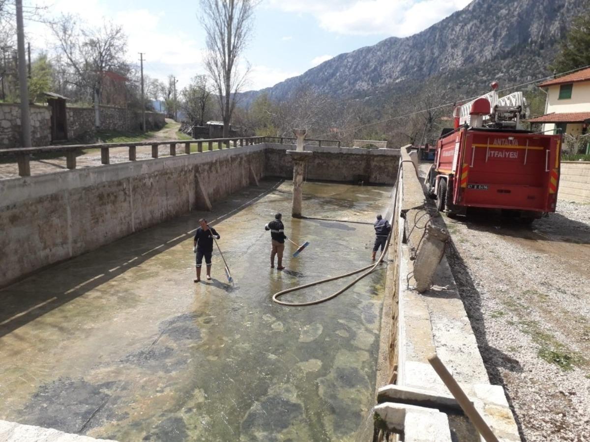 Akseki&rsquo;de Aşağıaşıklar&rsquo;ın su sorunu &ccedil;&ouml;z&uuml;ld&uuml;