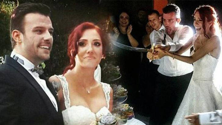 Salih Bademci-İmer Özgün çifti evlendi G1