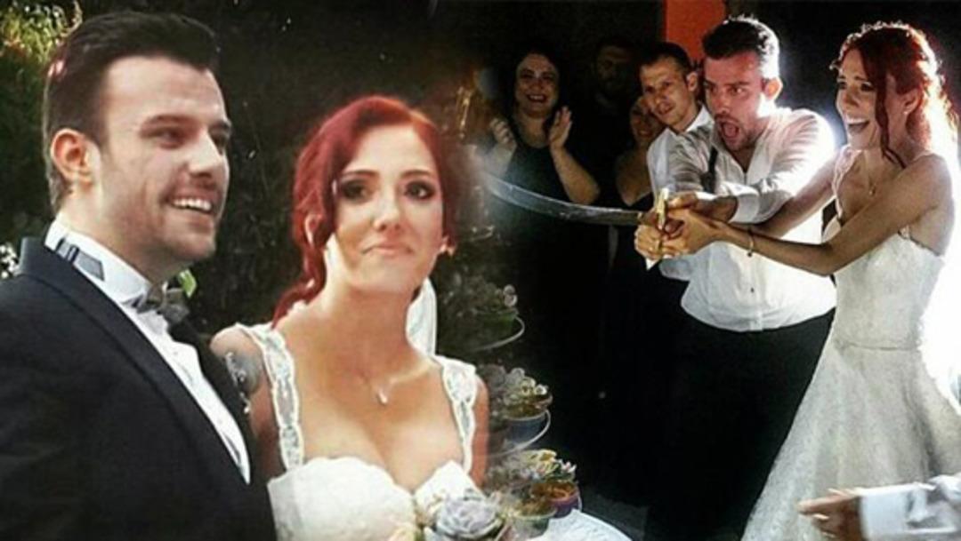 Salih Bademci-İmer &Ouml;zg&uuml;n &ccedil;ifti evlendi