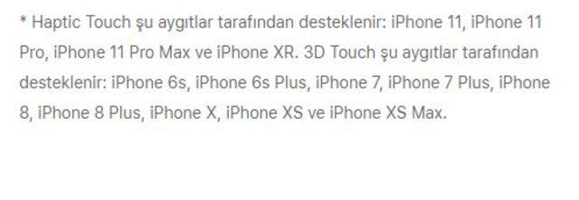 haptic touch iPhone SE