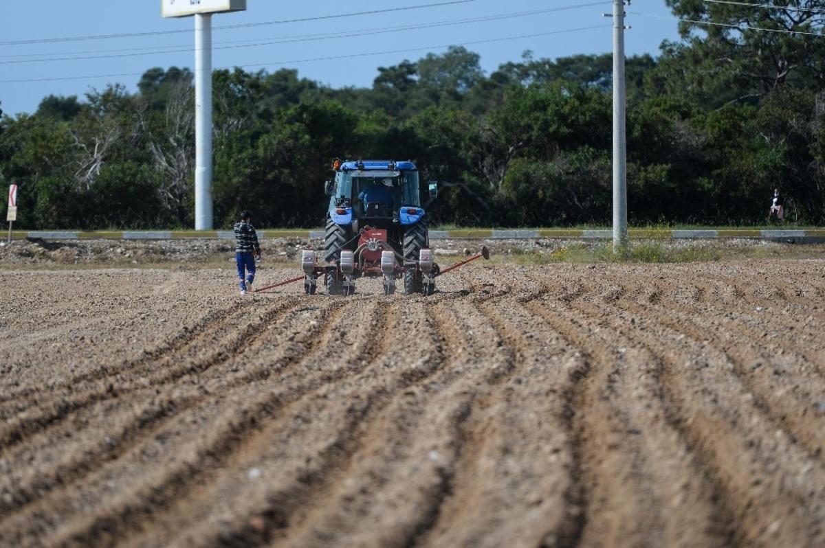 Muratpaşa&rsquo;da tohumlar toprakla buluştu