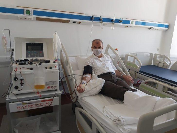 İl Milli Eğitim Müdürü Okumuş plazma bağışında bulundu G3