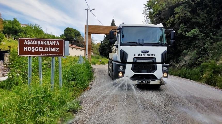 Aliağa&rsquo;da hijyen &ccedil;alışmaları hız kesmiyor