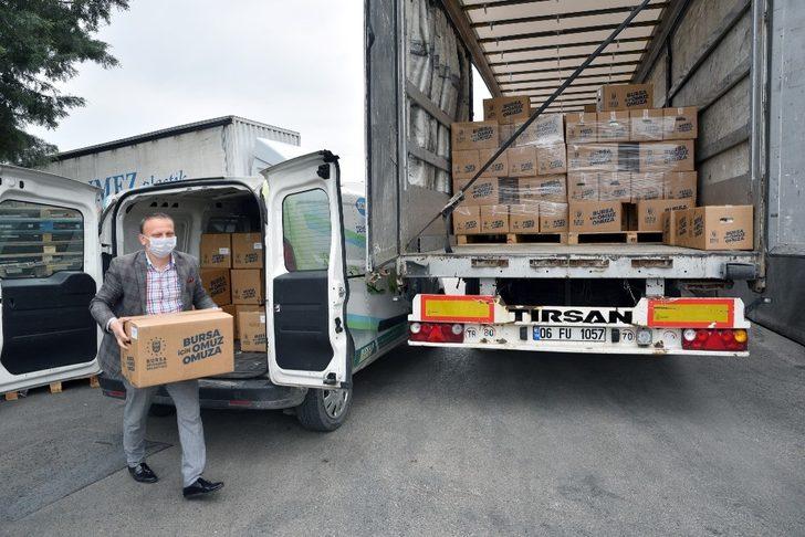 Büyükşehir’in yardım eli sınırları aştı G1