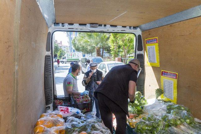 Seyyar Pazar üç ilçede daha kuruldu