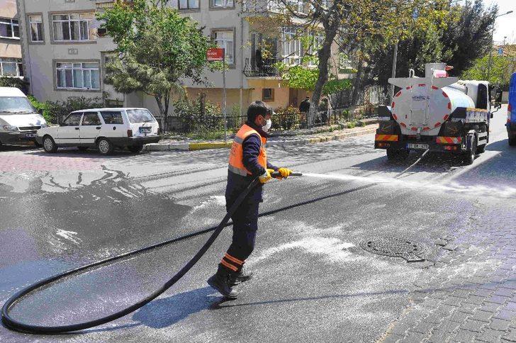 Eyüpsultan’da korona virüs temizliği devam ediyor G2